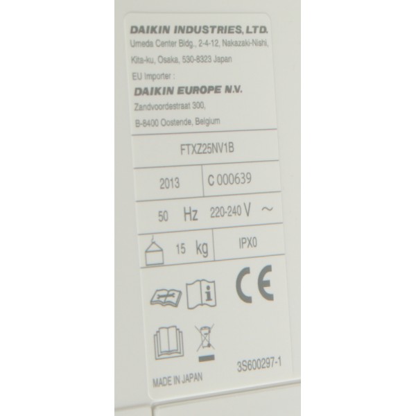 DAIKIN FTXZ25N / RXZ25N настенная сплит-система DAIKIN FTXZ25N / RXZ25N настенная сплит-система